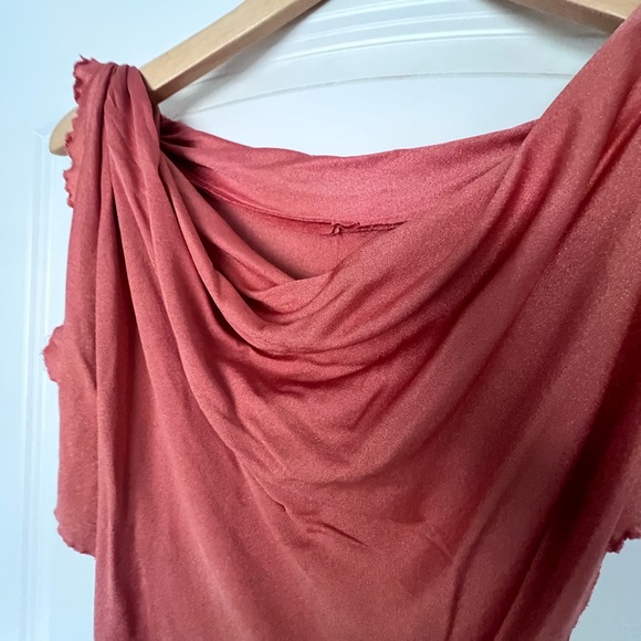 Vintage Grecian art nouveau, drape gown dress - Picture 5 of 7